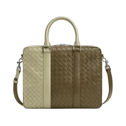 Large Intrecciato Briefcase