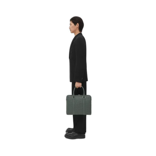 Slim Intrecciato Briefcase