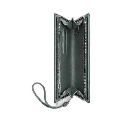 Small Intrecciato Document Case With Wristlet
