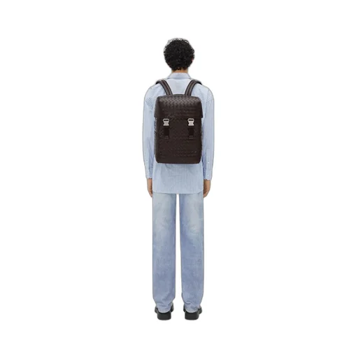 Intrecciato Flap Backpack