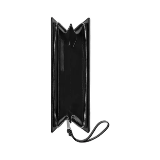 Small Intrecciato Document Case With Wristlet