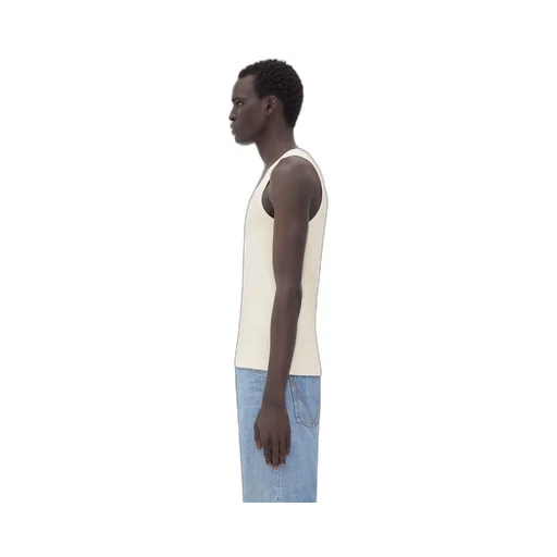 Compact Cotton Rib Jersey Tank Top