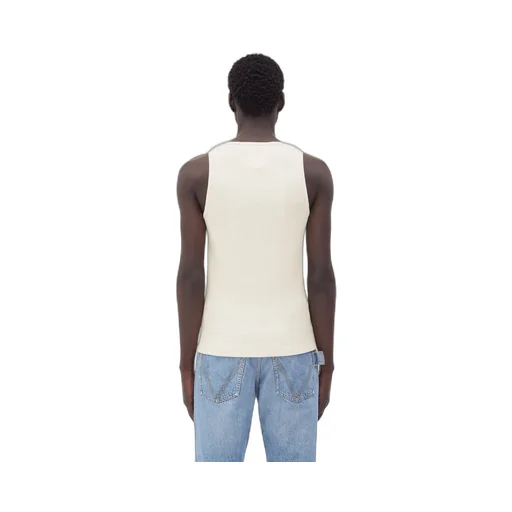 Compact Cotton Rib Jersey Tank Top