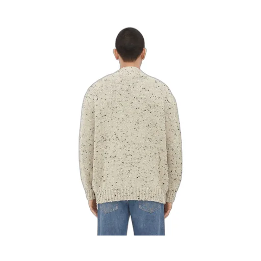 Embroidered Linen Cardigan
