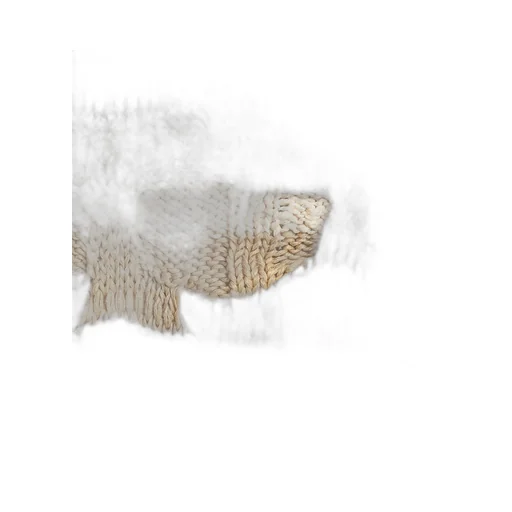 Distorted Stripe Cotton Jumper