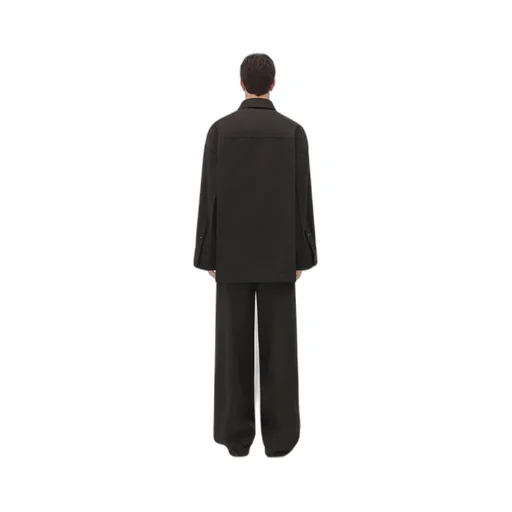 Dry Mouline Wool Overshirt
