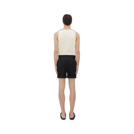 Sartorial Grain De Poudre Shorts