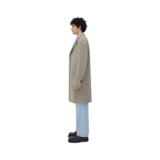 Textured Mouline Cotton Coat