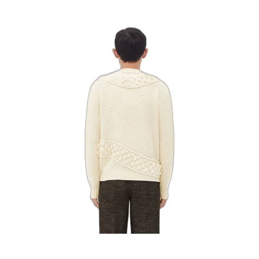 Snake Scales Wool Knit Jumper