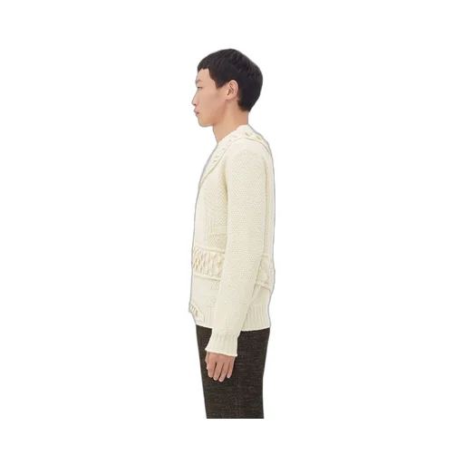 Snake Scales Wool Knit Jumper
