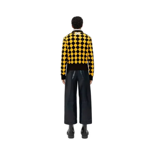 Argyle Intarsia Wool Jumper