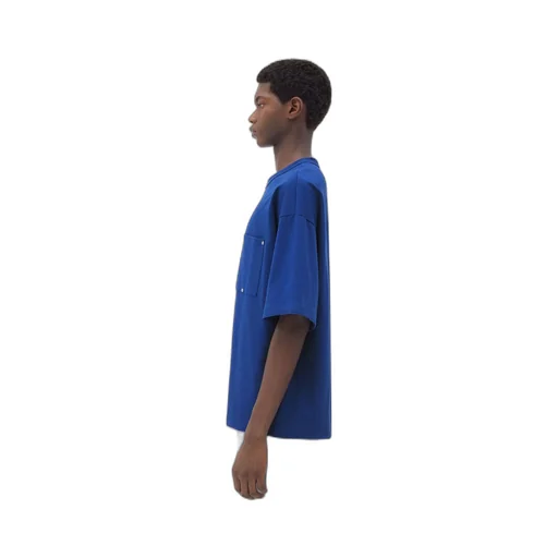 Jersey T-Shirt With V Pocket