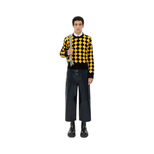 Argyle Intarsia Wool Jumper