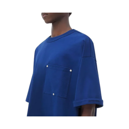 Jersey T-Shirt With V Pocket
