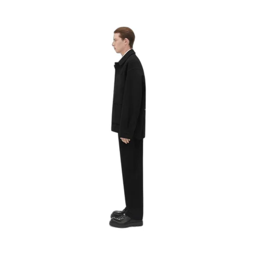 Bonded Cotton Wool Blouson