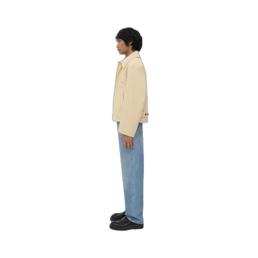 Coated Cotton Zip Blouson