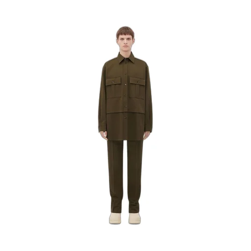 Grain De Poudre Double Layer Shirt