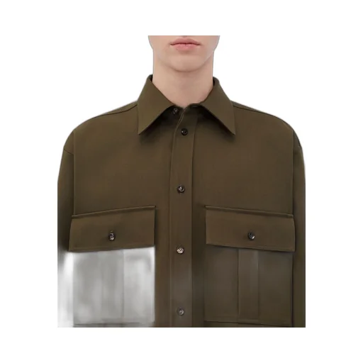 Grain De Poudre Double Layer Shirt