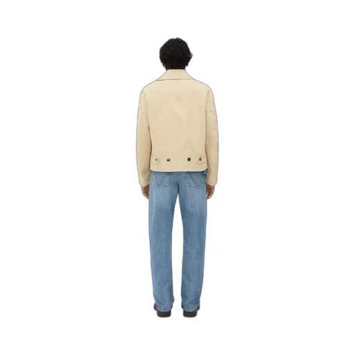 Coated Cotton Zip Blouson