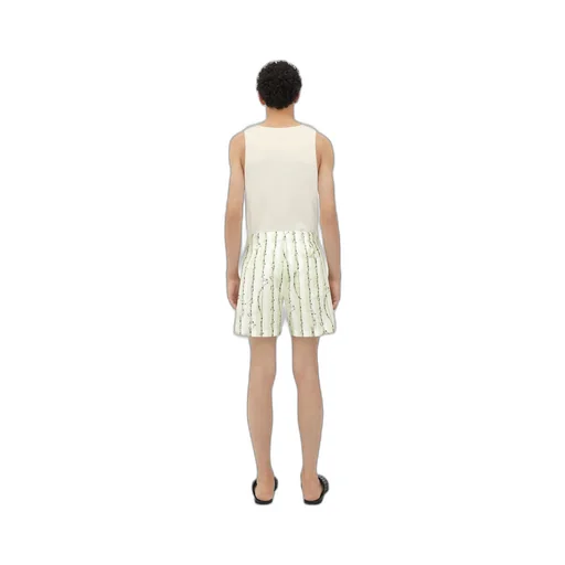 Printed Cotton Shorts