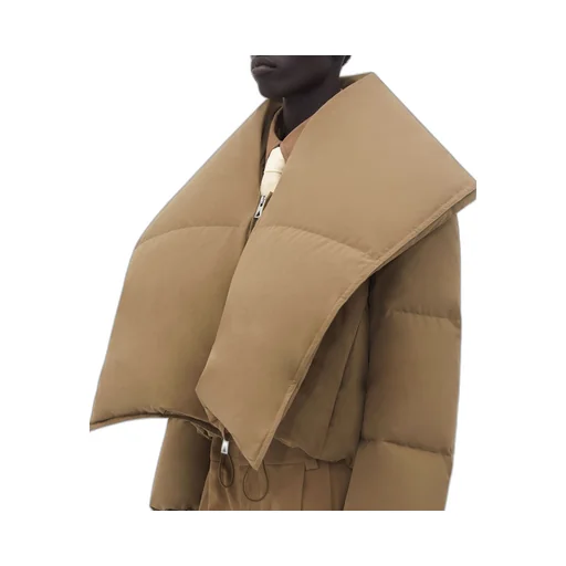 Frosted Poplin Puffer Jacket