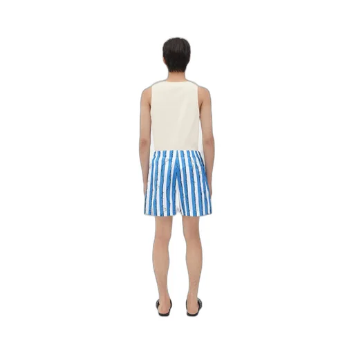 Printed Cotton Shorts