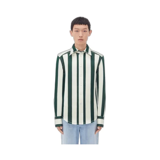 Striped Cotton Viscose Shirt