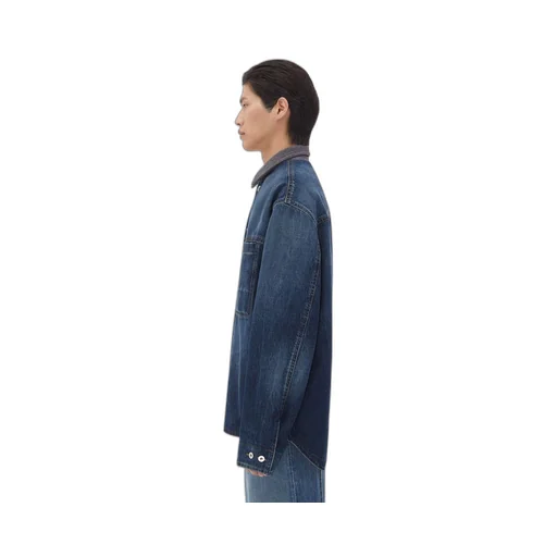 Reversible Wool Denim Jacket