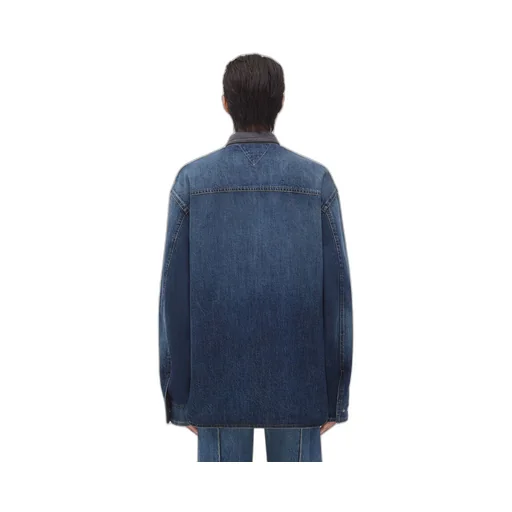 Reversible Wool Denim Jacket