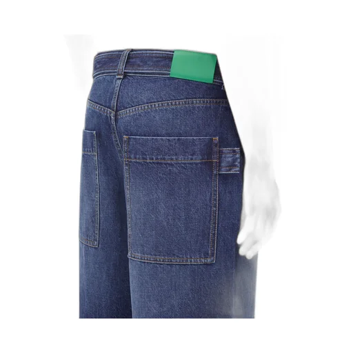 Belted Denim Shorts