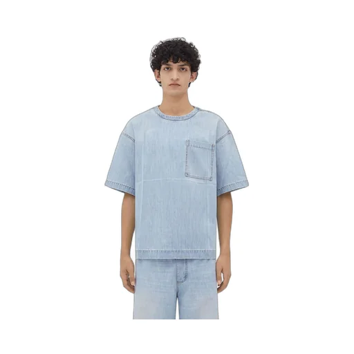 Light Bleached Denim T-Shirt