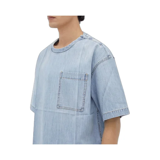 Light Bleached Denim T-Shirt
