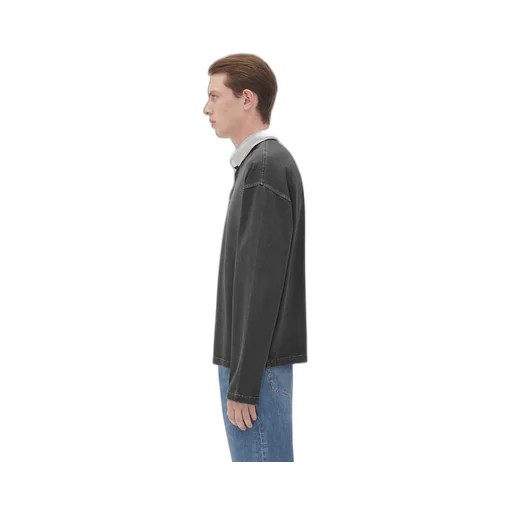 Washed Out Jersey Polo