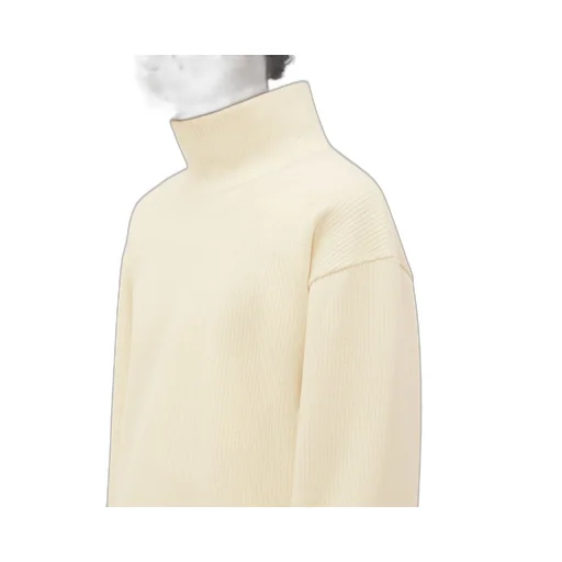 Cotton Rib T-Shirt With Label