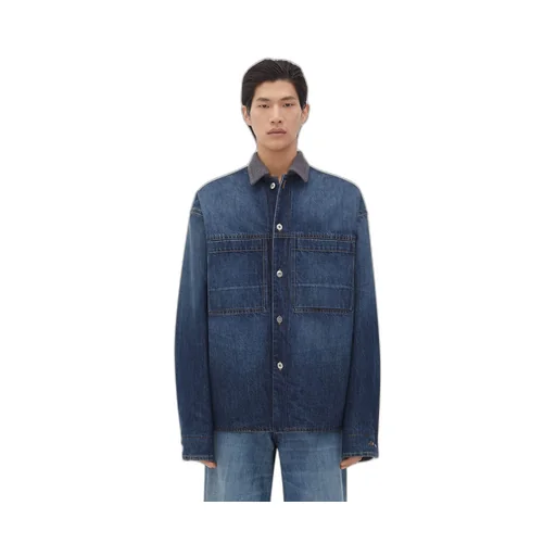 Reversible Wool Denim Jacket