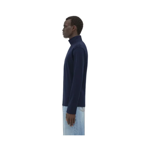 Jersey High Neck T-Shirt