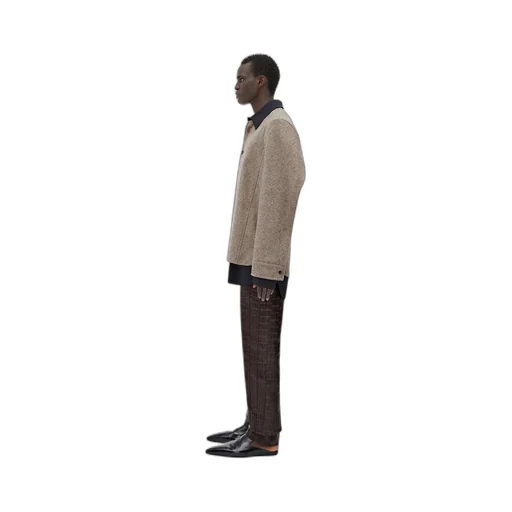 Wool Flannel And Viscose Double Shirt