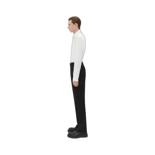 Structured Cotton Pants