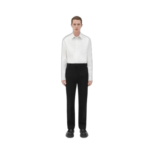 Structured Cotton Pants