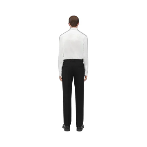 Structured Cotton Pants
