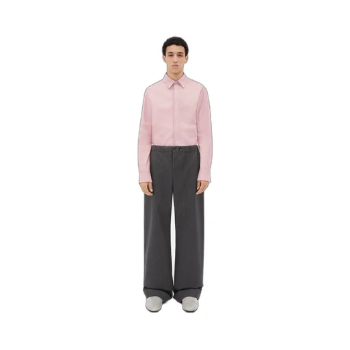 Wool Chevron Pants