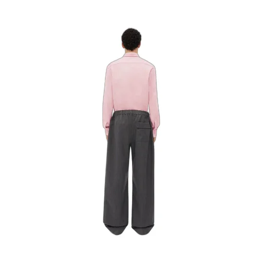 Wool Chevron Pants