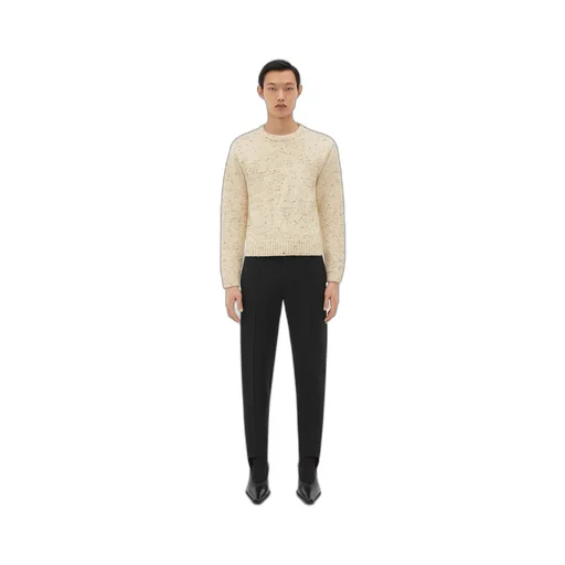 Structured Cotton Stirrup Pants