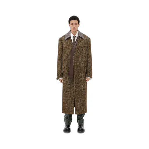 Textured Wool Coat
