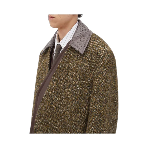 Textured Wool Coat