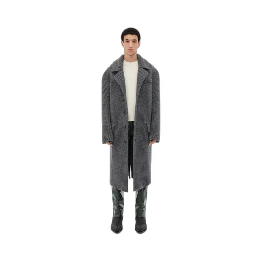 Felted Wool Knitted Coat