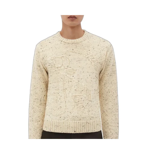 Graphic Fish Wool Sweater
