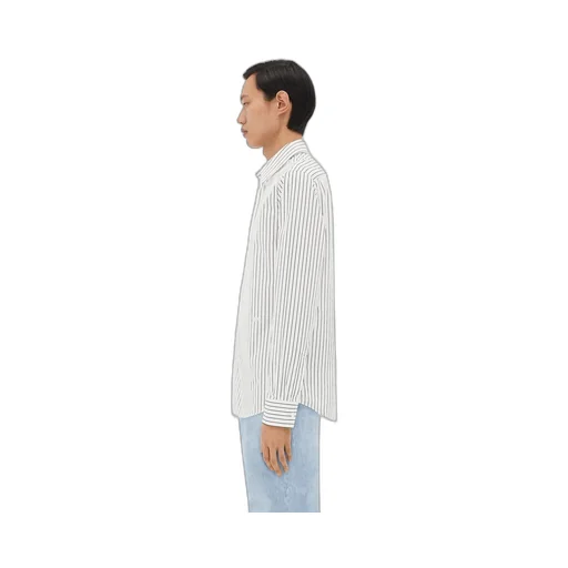 Pinstripe Poplin Shirt