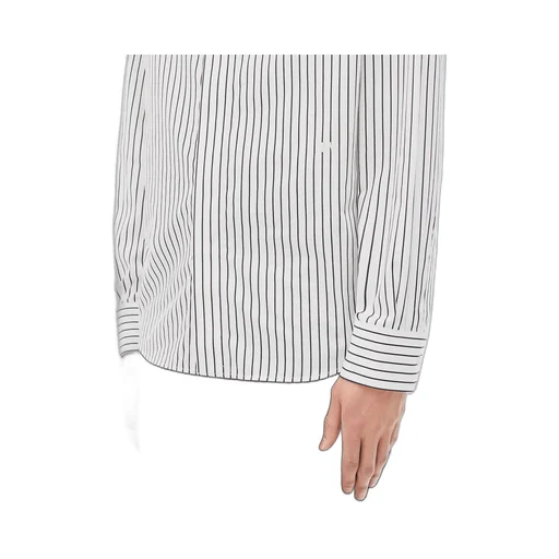 Pinstripe Poplin Shirt
