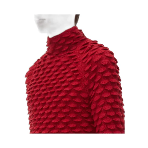 Fish Scale Wool Sweater